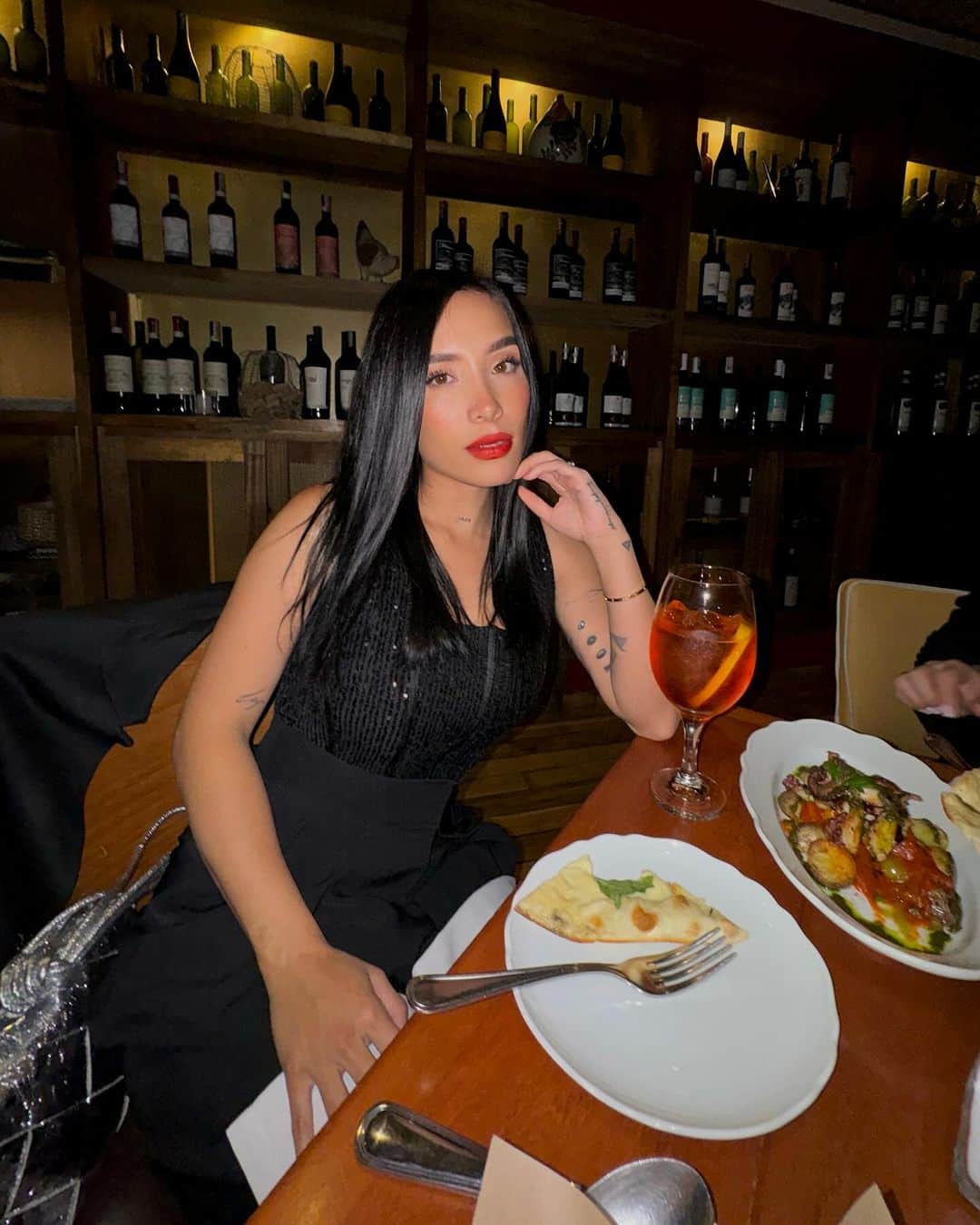 のインスタグラム：「Dinner time ♥️」