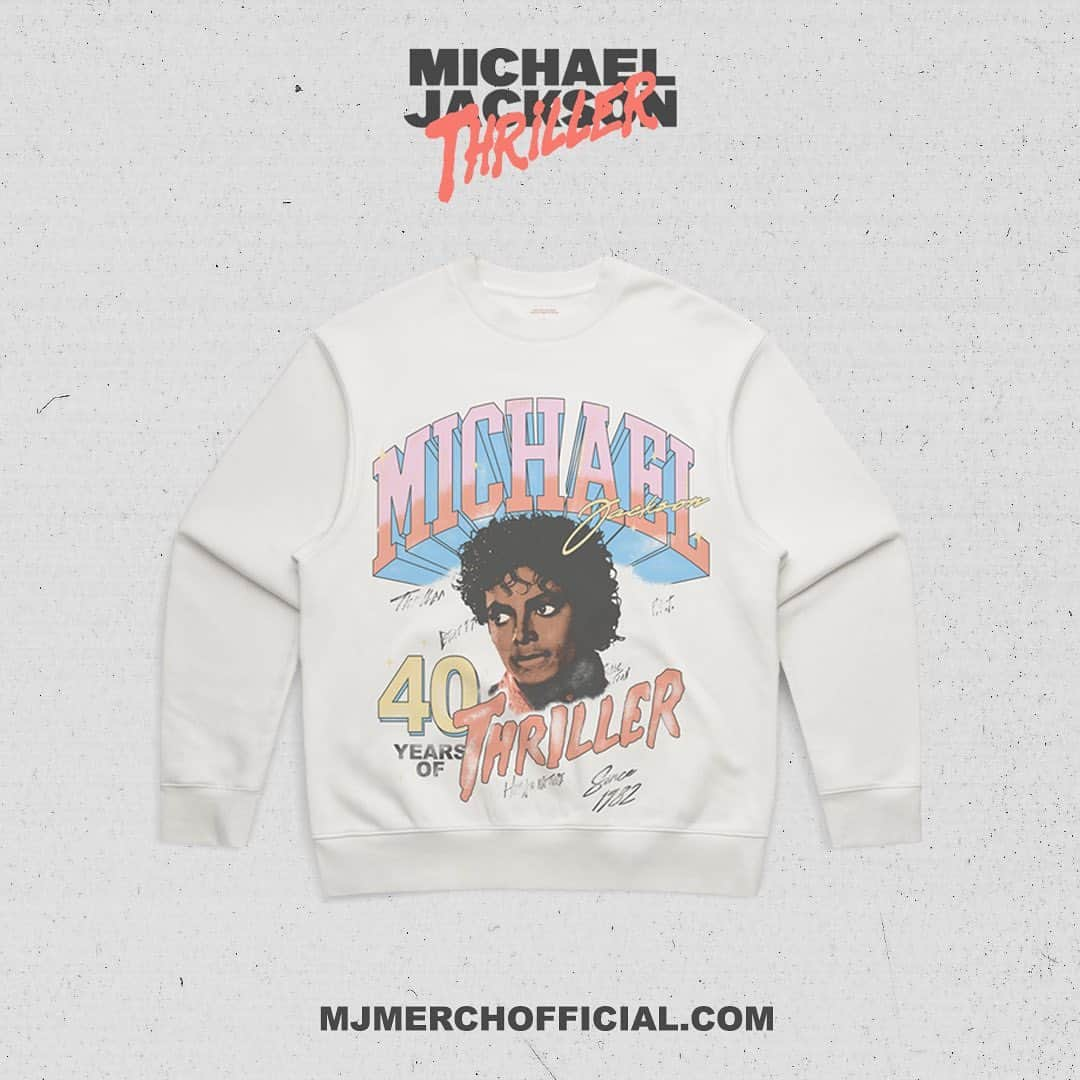 マイケル・ジャクソンのインスタグラム：「Thriller Collection Restock Alert — Your favorite Michael Jackson classics are back in stock! The perfect gift for your favorite MJ fan is just a click away! Visit the link in our bio or check out our story to shop now while supplies last. Hurry, they won't last long!」