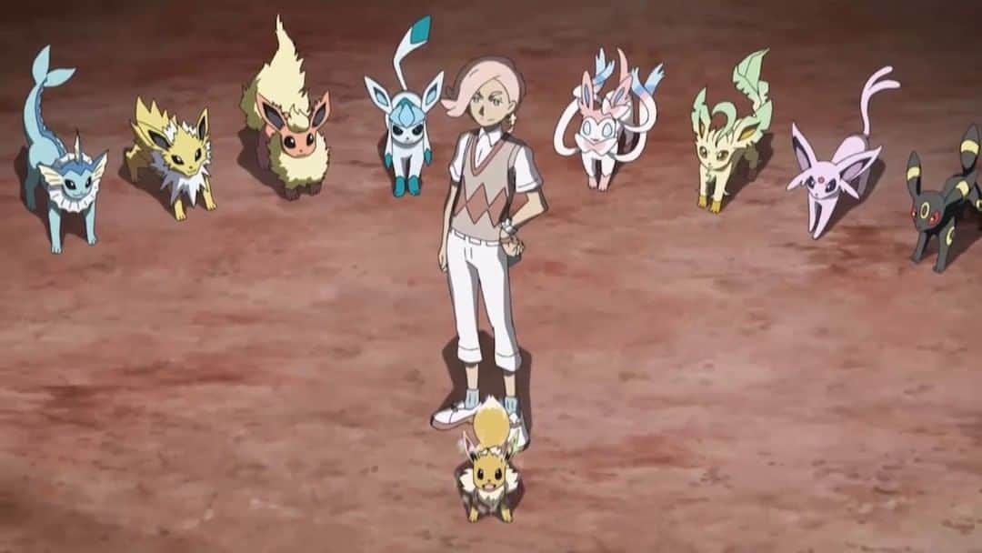 Pokémonのインスタグラム：「Find yourself a squad as supportive as the Eeveelutions ❤」