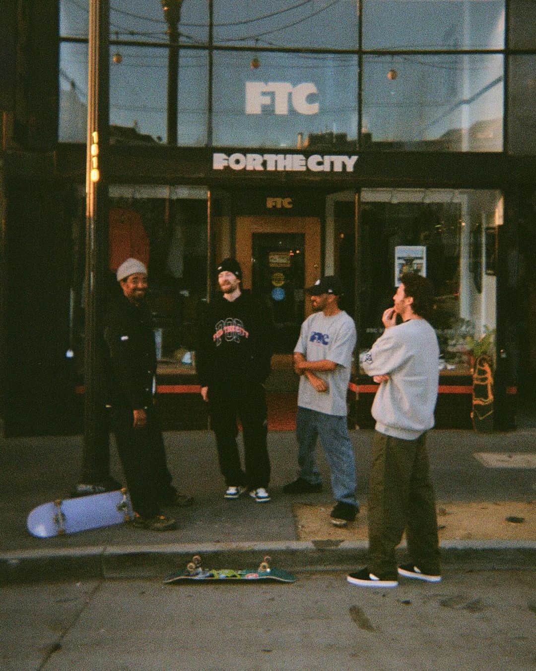 エフティーシーのインスタグラム：「FTC X @poptradingcompany OG Logo Tees & No Pop No Style Tee Available Online Now — Also Available at @ftcsanfrancisco, @ftcjp, @ftcnewyork, Pop Amsterdam Shop, and Select Pop Retailers Globally 🌐 #poptradingcompany #ftc #forthecity #ftcskateboarding #ftcsanfrancisco #ftcjp #ftctokyo #ftcnagoya #ftcosaka #ftcnewyork」