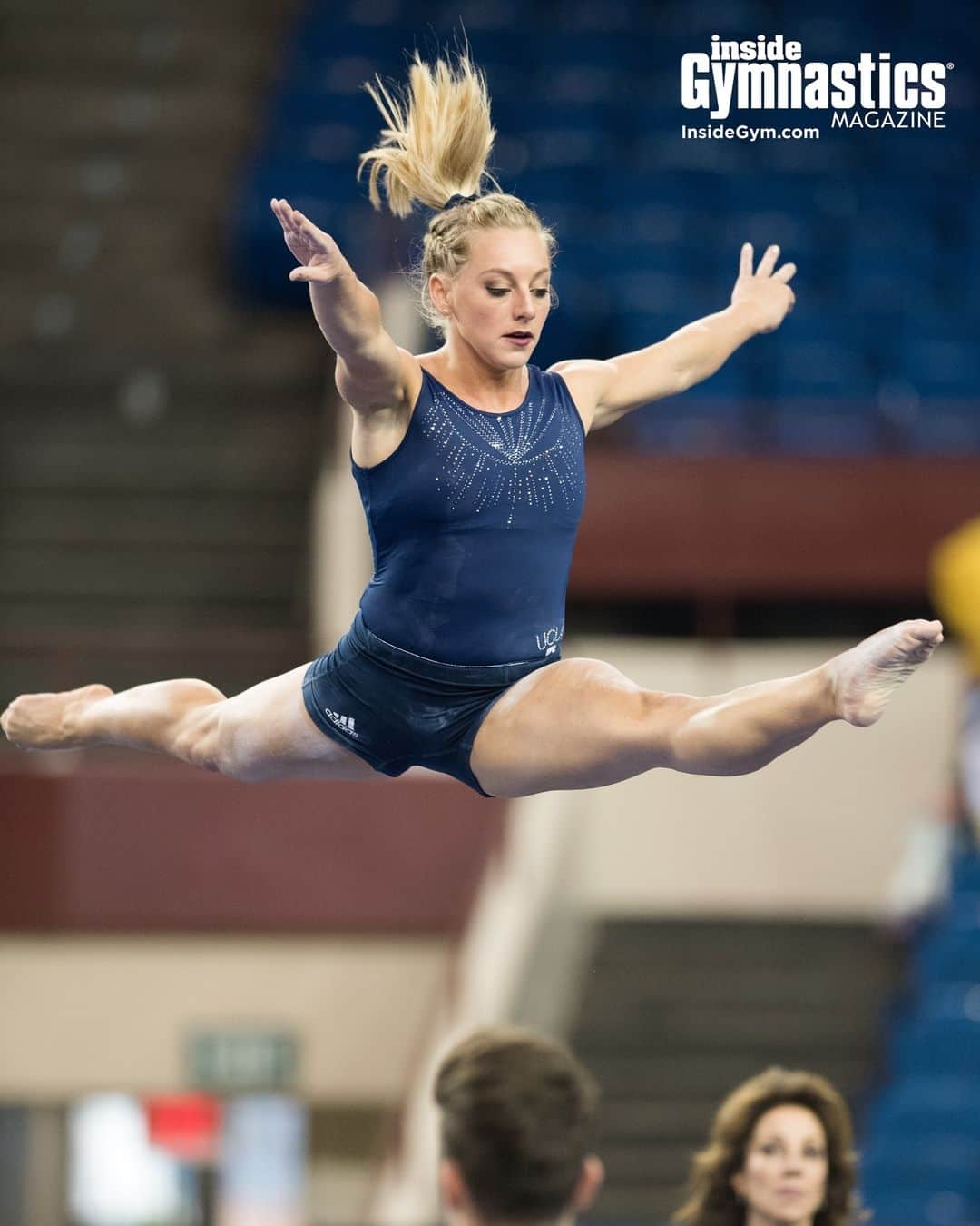 Inside Gymnasticsのインスタグラム：「Do you remember which NCAA program Beam Queen Sam Peszek competed with?! We love this photo from the 2015 season!  #gymnastics」