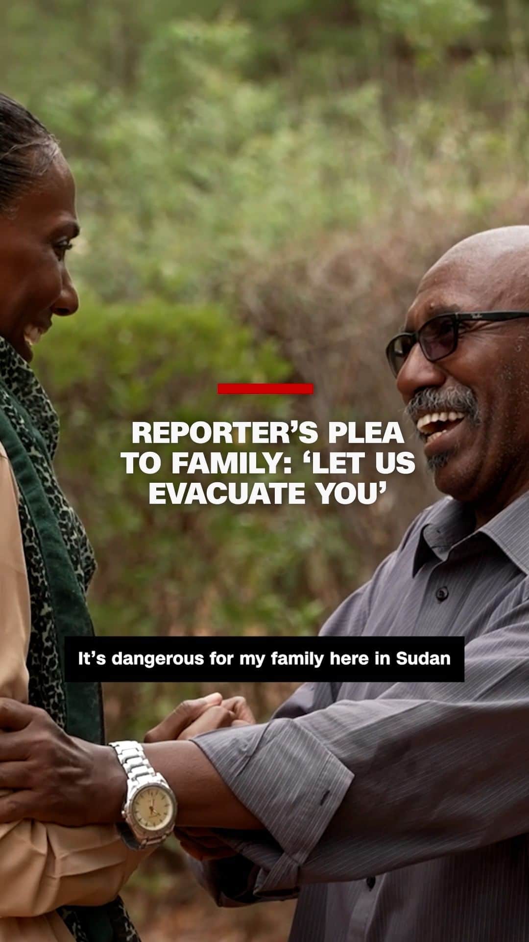のインスタグラム：「Sudan's war has become the backdrop to what appears to be the revival of a genocidal playbook, in the country that CNN's Nima Elbagir calls home.  Elbagir returns there to report on evidence of possible ethnic cleansing, and also to request that her family consider evacuating.」