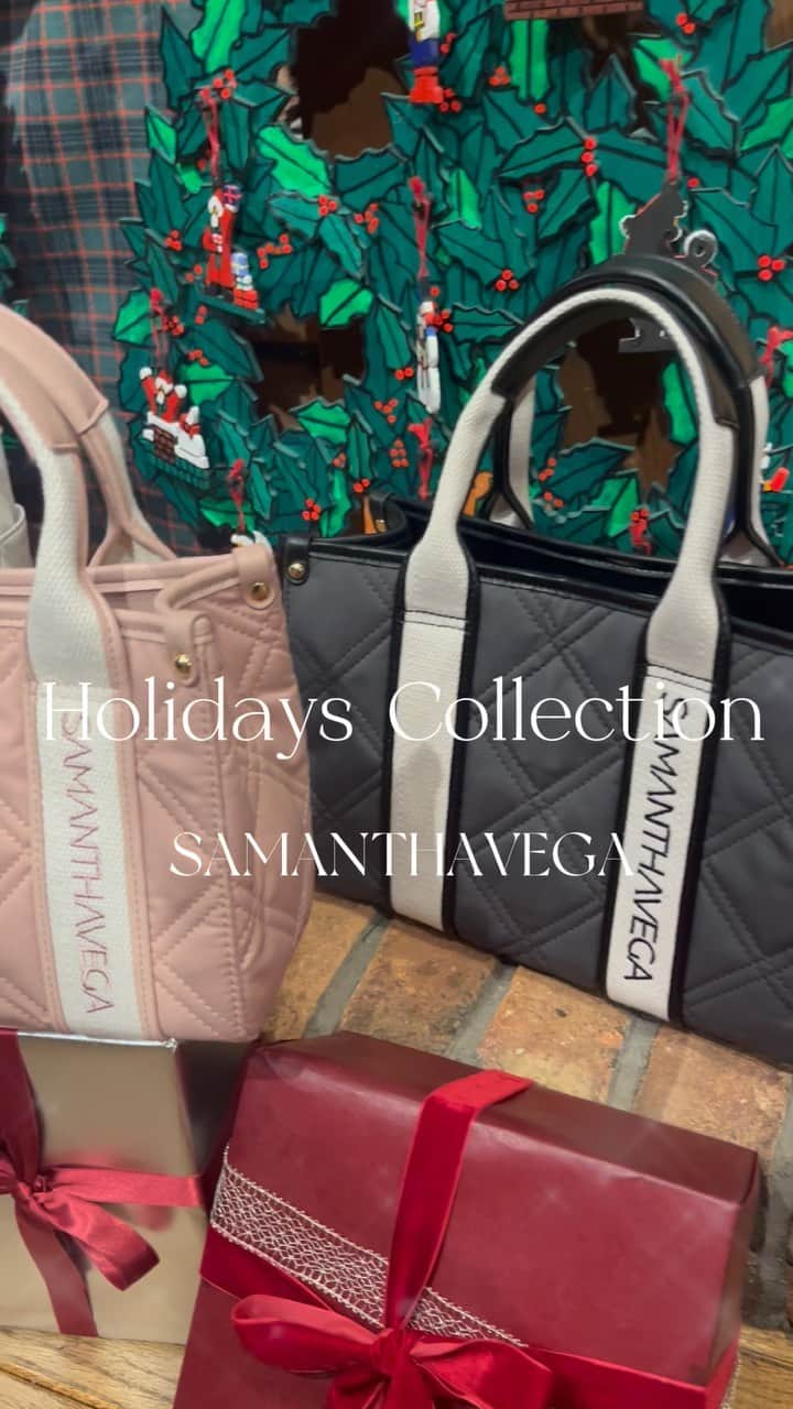 SAMANTHA VEGAのインスタグラム：「. 𝐇𝐨𝐥𝐢𝐝𝐚𝐲𝐬 𝐂𝐨𝐥𝐥𝐞𝐜𝐭𝐢𝐨𝐧🎄🤍  クリスマスまであと少し....🎁🩷 . .  サマンサベガでおすすめの ホリデーコレクションをご紹介❄️♡  #クリスマス#Christmas#xmas#クリスマスプレゼント#クリスマスコーデ#プレゼント#ギフト#ホリデーコレクション」