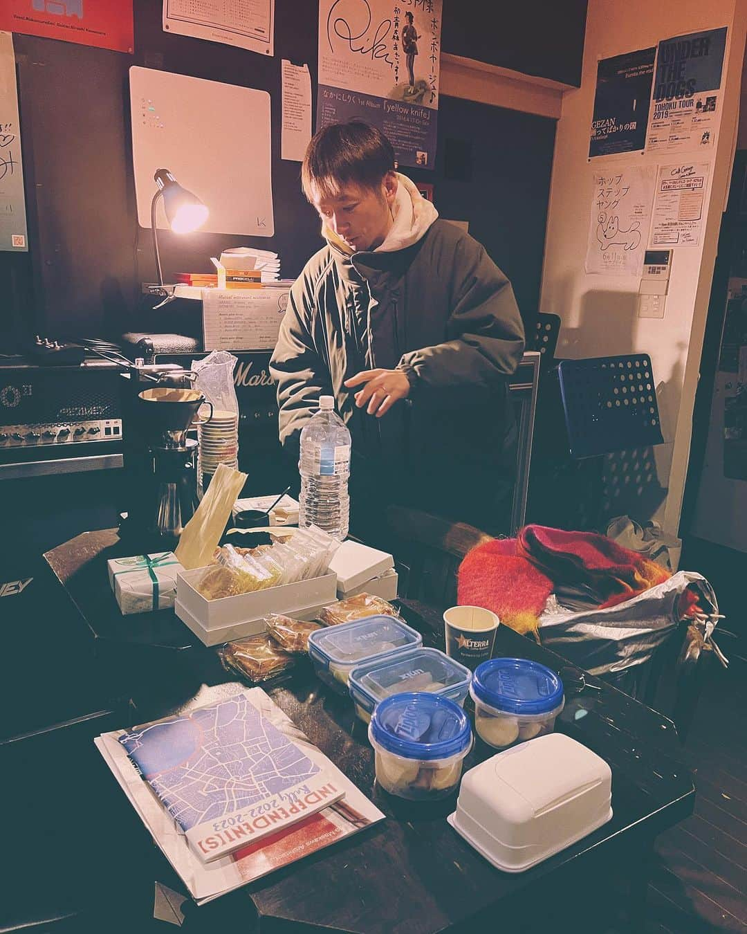 NakamuraEmiさんのインスタグラム写真 - (NakamuraEmiInstagram)「🪜  初青森 初弘前  in Robbin's Nest  ホクホク」11月19日 10時15分 - nou.emi