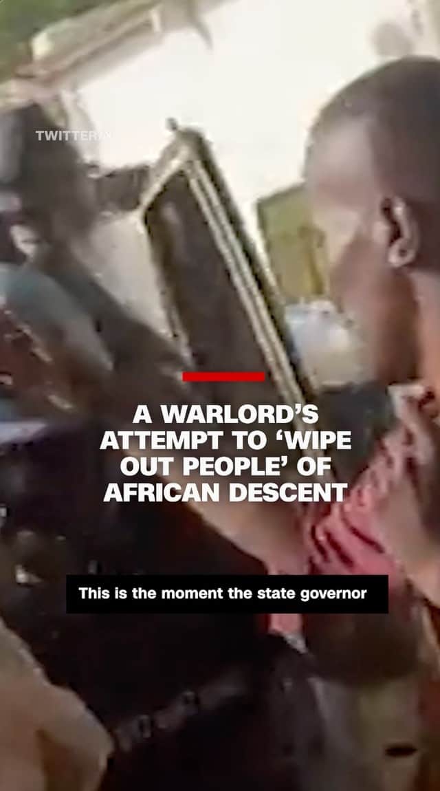 のインスタグラム：「Reports of rape, slavery and massacres in West Darfur, Sudan were confirmed to CNN through dozens of interviews with survivors who recounted escaping atrocities perpetrated by the paramilitary Rapid Support Forces, which they deny. Nima Elbagir reports on the history of this group and their powerful leader’s intent to change the demographic from African to Arab. Watch “The Whole Story with Anderson Cooper” Sunday November 19, 9pm ET on CNN.」