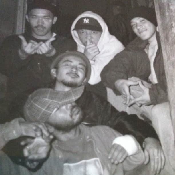 のインスタグラム：「ME, MACKA,SUIKEN, MUNEO45 & XBS '97」