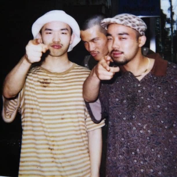 のインスタグラム：「ME, KB & HAZIME '95」