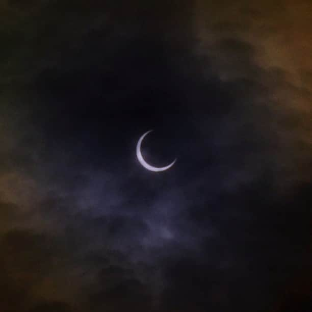 坂口綾優さんのインスタグラム写真 - (坂口綾優Instagram)「#solareclipse」5月21日 12時18分 - sakaguchiaya