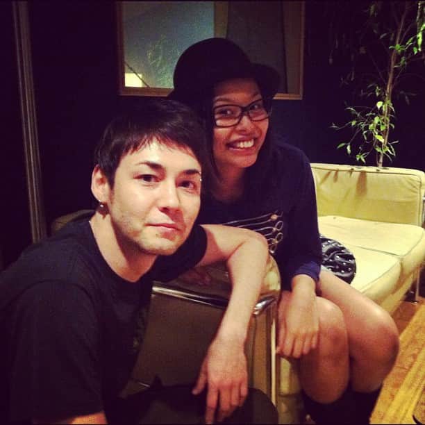 ケン・ロイドのインスタグラム：「Eliana, chorus vocals for FAKE? Nail E.P. Also appearing in" The WIZ" musical right now.」