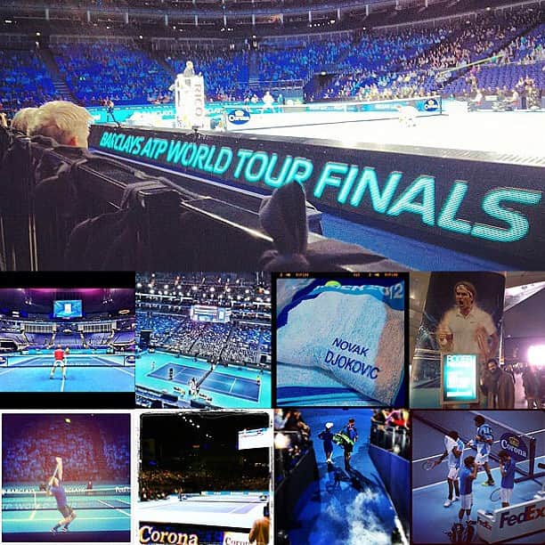 ATP World Tourさんのインスタグラム写真 - (ATP World TourInstagram)「Matches on Day 6 continued to thrill crowds at the #finalshowdown at The O2. Great shots from yesterday from fans @Stefanduell, @arub1n, @edsonnex, @georgesofroniou, @mikeyfletch, @alexvpetalas, @camirettura, @simranr91, @casablankaaa. Will you be watching  the semi-finals today? Be sure to share your Instagrams using #finalshowdown #atp #tennis.」11月11日 21時01分 - atptour