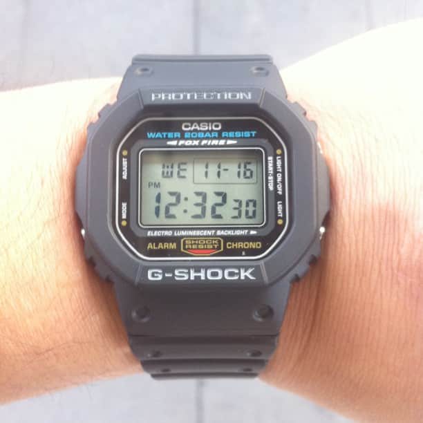 のインスタグラム：「new day, new watch. #G_unit #casio」