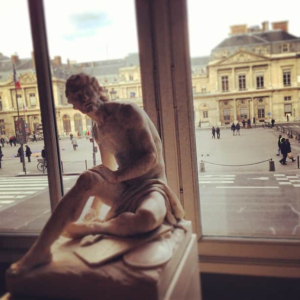 ルーブル美術館のインスタグラム