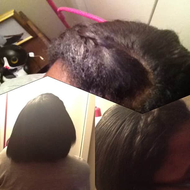 LALAのインスタグラム：「My beautiful progress ! On @brezzyture/@brebarbie」