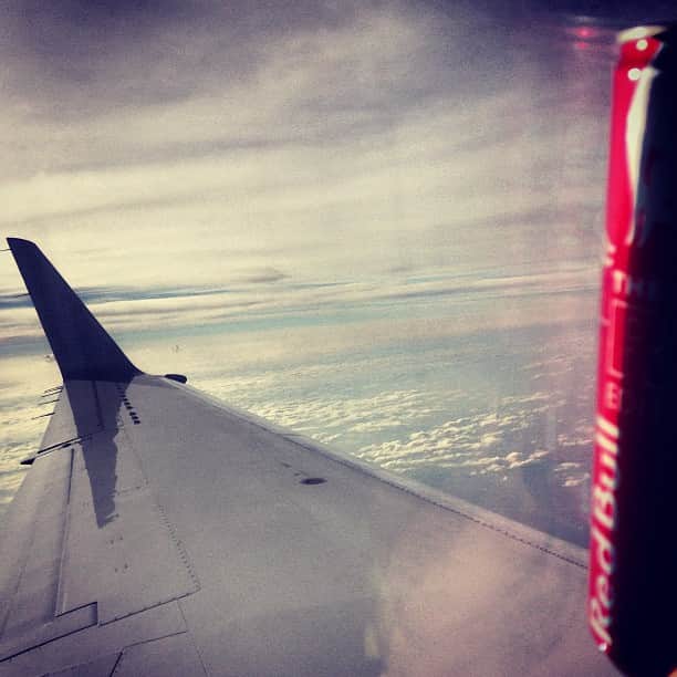 リッキー・ファウラーのインスタグラム：「Mile high @redbull #ilikered」