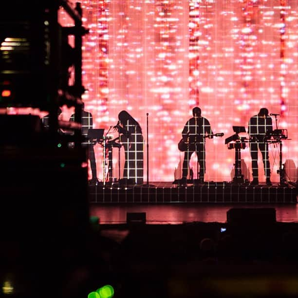 ハウ・トゥ・デストロイ・エンジェルスのインスタグラム：「The Believers. #tbt NYC @apollotheater 4.29.13. Photo by @traviscommeau. #htda」