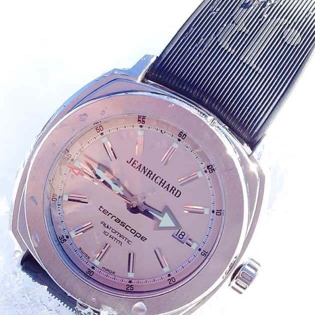 のインスタグラム：「Chilled #terrascope #snow #philosophyoflife #ice #watchoftheday #watches #wotd #watchnerd #watchporn」