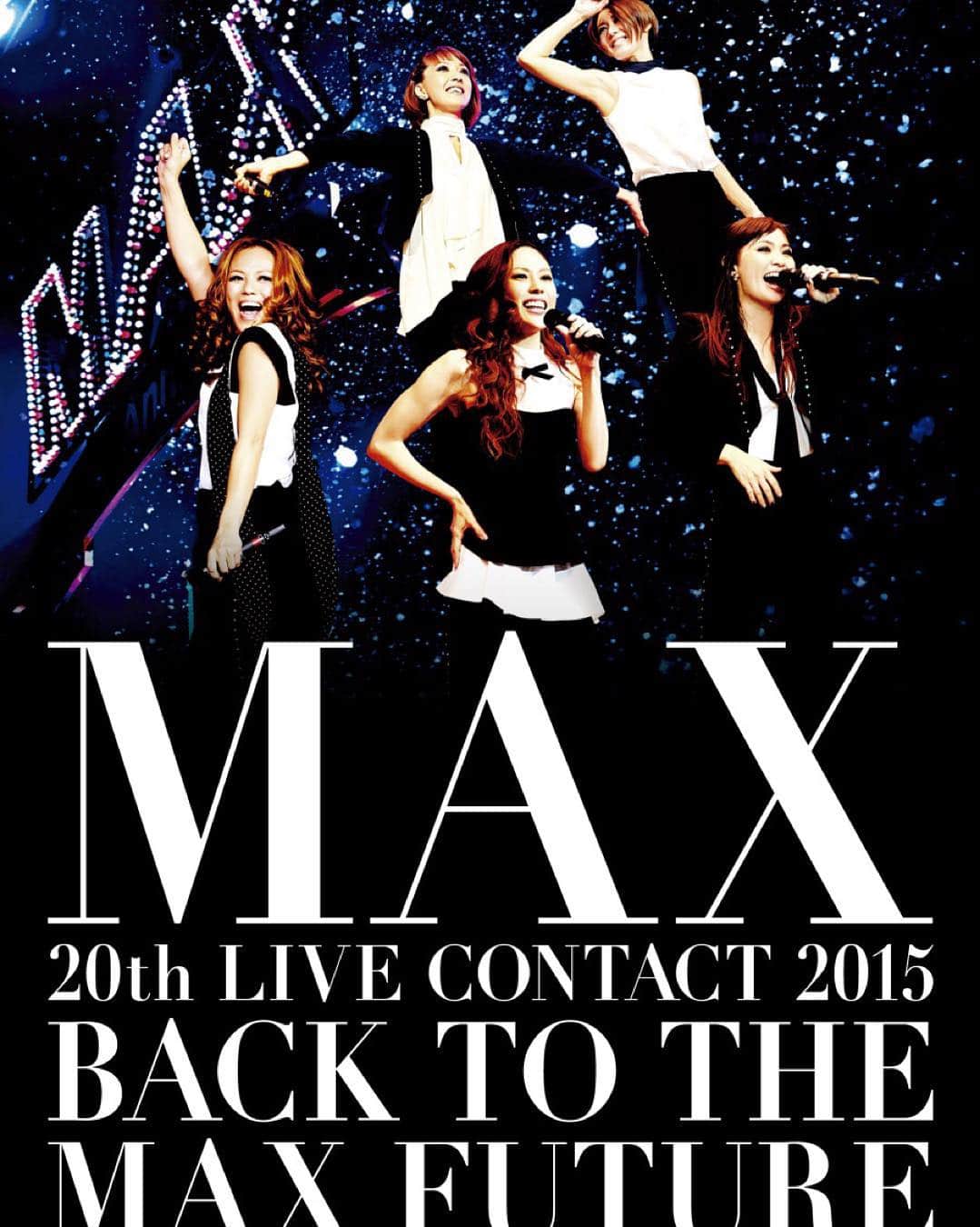 Minaさんのインスタグラム写真 - (MinaInstagram)「2016年1月27日（水）発売！　DVD / Blu-ray「MAX 20th LIVE CONTACT 2015 BACK TO THE MAX FUTURE」ジャケット＆収録内容が公開になりましたぁ‼️ 特典映像も超‼️豪華‼️ MAKING OF “BACK TO THE MAX FUTURE” 5人での初めての出会いから、当日舞台裏までオフショット映像を多数収録！  BACK TO “BACK  TO THE MAX FUTURE” 再び5人が集結しLIVE本編を振り返る「座談会」の模様をスペシャル収録！  私も予約しなきゃ😁  #MAX #NANA #LINA#MINA #REINA#AKI#DVD #Blu_ray#MAX #20th #LIVE#CONTACT #2015#BACKTOTHEMAXFUTURE#ジャケット#収録内容公開」12月9日 14時20分 - mina_1977