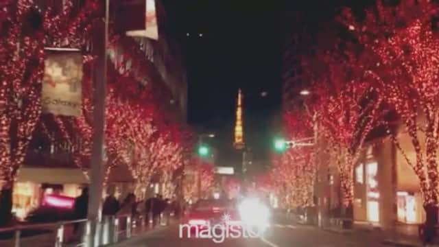 のインスタグラム：「イルミネーション💓💓💓 #tokyo #christmas #roppongihills #けやき坂 #クリスマスイルミネーション #六本木ヒルズ #東京タワー #tokyotower」