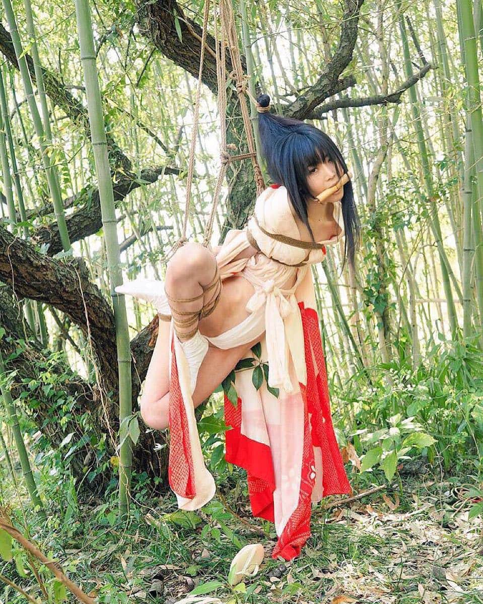 一鬼のこ　緊縛画像 七菜乃さんのインスタグラム写真 - (七菜乃Instagram)「緊縛 一鬼のこ」12