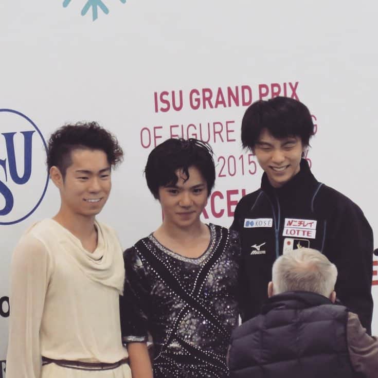 村上大介のインスタグラム：「皆さんの応援ありがとうございました！初めてのファイナルとしていい経験になりました。全日本選手権までにしっかり練習して、がんばります！皆さん本当にありがとうございました。そして、しょーまくんとゆずおめでとう！ Thanks for support!」