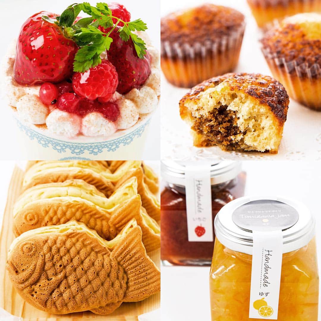 ルミネ公式のインスタグラム：「ハズさない！ルミネで買える手土産まとめ🍰 [LUMINE MAGAZINE] http://magazine.lumine.ne.jp/?p=37587 #lumine #ルミネ #luminemagazine  #手土産 #スイーツ #パーティ  #ラプティメルスリー #ショートケーキ  #C3 #焼きティラミス  #横浜くりこ庵 #たい焼き  #富澤商店 #無添加のジャム」