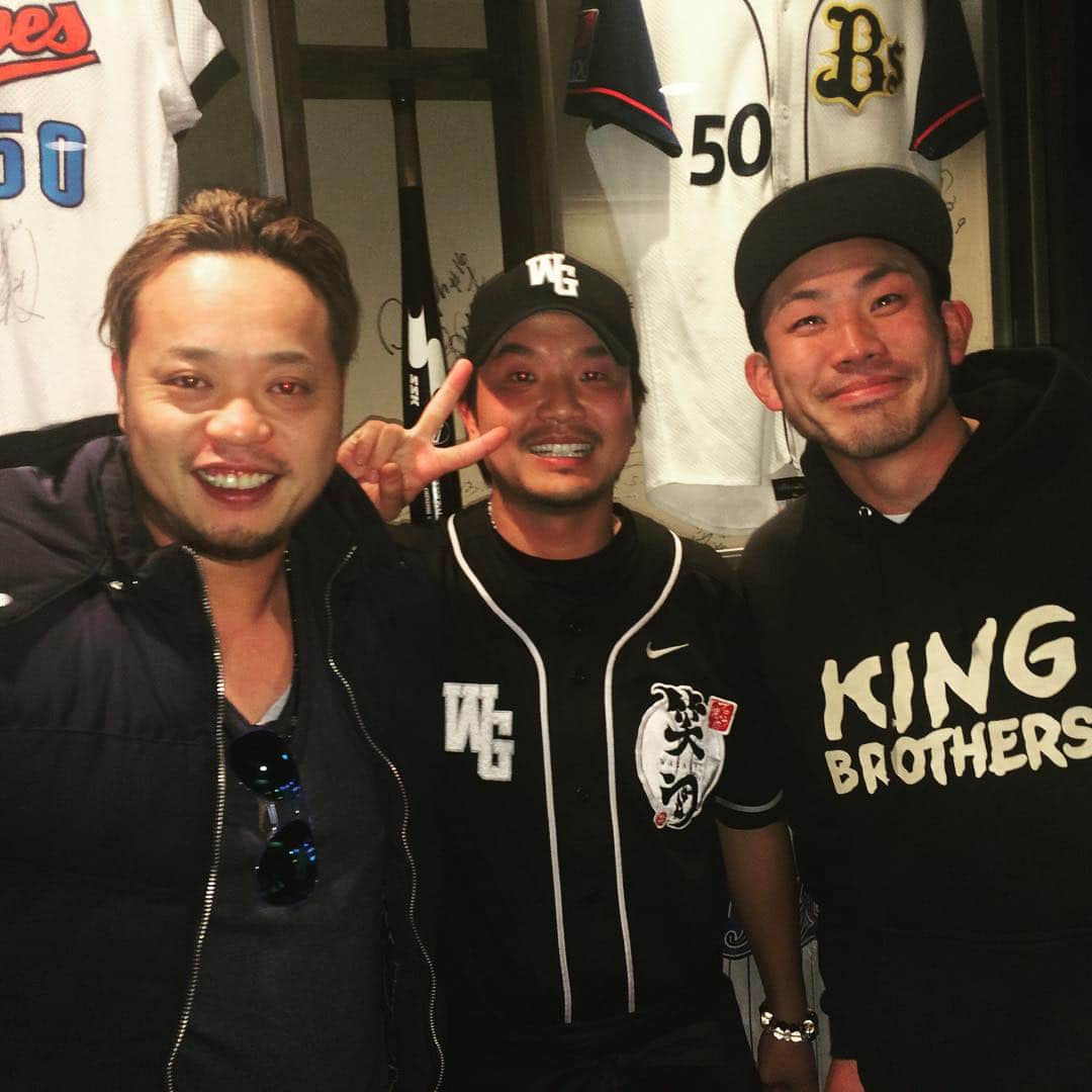 大西宏明のインスタグラム：「プチ55年会（≧∇≦） #オリックス#小谷野栄一#元タイガース#杉山直久」