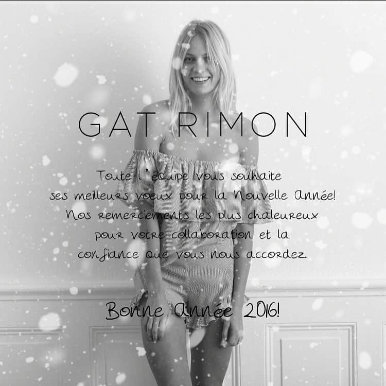 ガットリモンのインスタグラム：「Toute l'équipe Gat Rimon vous souhaitede belles fêtes de fin d'année ! 🎄❄️☃😀#merrychristmas#hampynewyear#gatrimon」