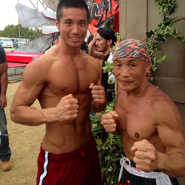 大越光貴さんのインスタグラム写真 - (大越光貴Instagram)「He's over 60!!!! #japan#tokyo#tbs#tv#sasuke#rising#abs#abercrombie」6月28日 9時05分 - koukoshi