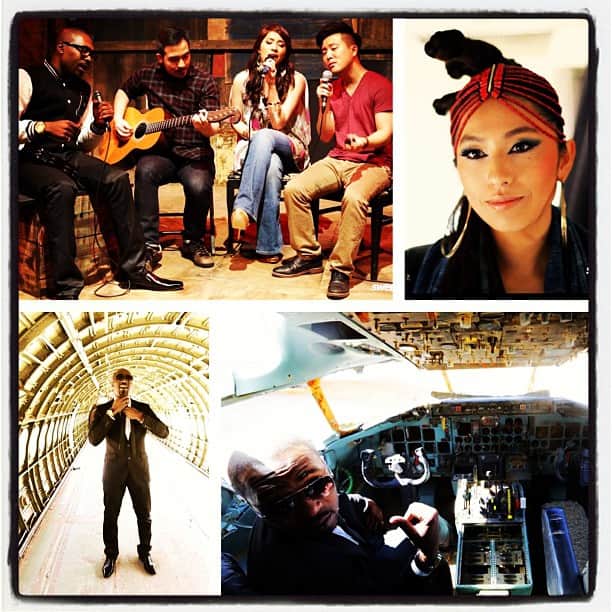 スウィートボックスのインスタグラム：「Have u checked sweetbox's #behindthescenes pix on Pinterest.com/sweetboxmusic? Plz follow us! @logiqpryce @fukuharamiho #z21 #zettgeist21 #mihofukuhara #davidchoi」