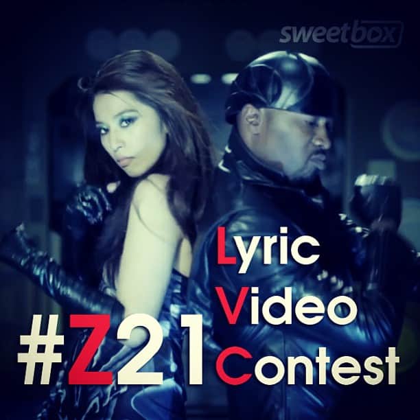 スウィートボックスのインスタグラム：「We have another #sweet #contest! This time we want u to make a #lyricvideo for #z21! Check out the details & lyrics @ sweetbox.com #zeitgeist21 #music #musicvideo」