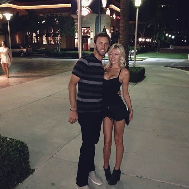 ダスティン・ジョンソンのインスタグラム：「My Peanut @paulinagretzky」
