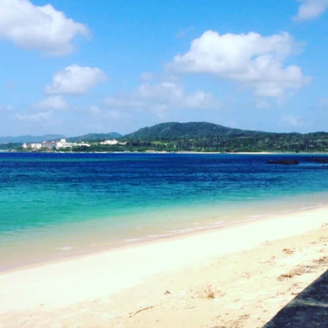 のインスタグラム：「#okinawa#sky#sea#blue#travel#trip#vacation#happy#海#ビーチ#空#沖縄#旅行」