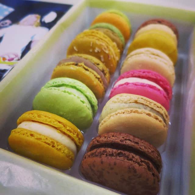 高垣麗子のインスタグラム：「甘ーい朝ごはん^ ^ #breakfast  #yummy  #happy」