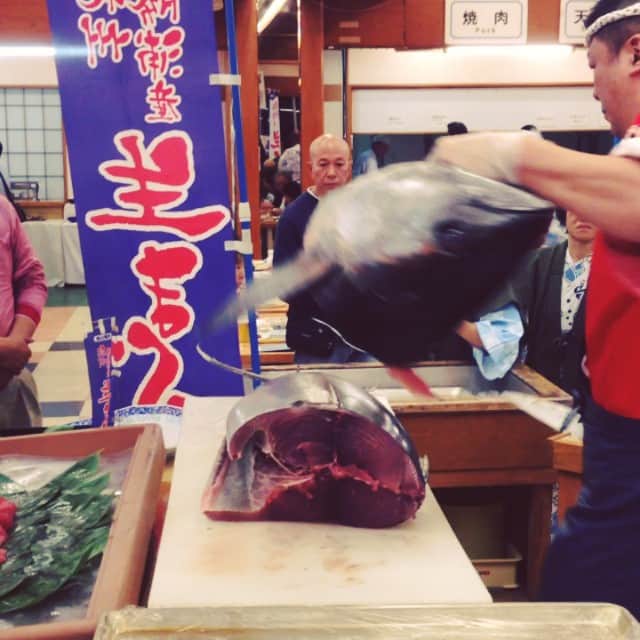 山本佳志のインスタグラム：「#maguro」