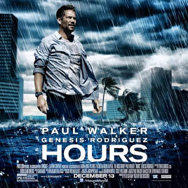ポール・ウォーカーのインスタグラム：「How long can a man hold on when his daughter's life hangs in the balance? Check out the new poster and nail-biting new trailer for #PaulWalker's dramatic thriller #Hours -- in theaters December 13th! http://bit.ly/178txhU  #HoursMovie #trailer #poster #movie #film」