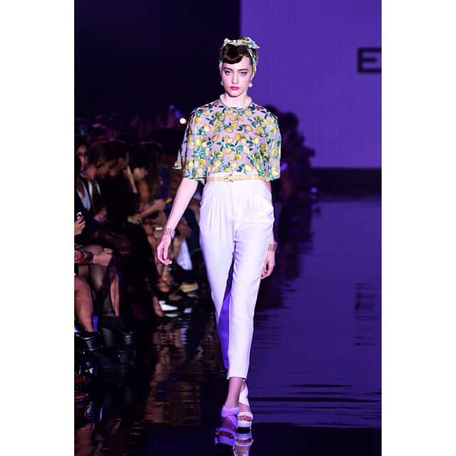 EMODAさんのインスタグラム写真 - (EMODAInstagram)「2014ss touchMe COLLECTION #EMODA#PINUPLADY#EM#2014ss#love#fashion#show#stage#collection#lemon#yellow#code#coordinate#cute#like」10月21日 15時13分 - emoda_official