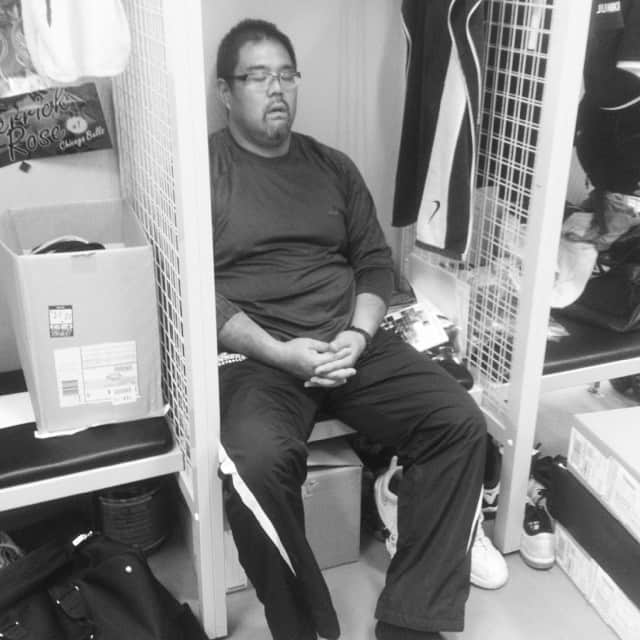 近森裕佳のインスタグラム：「昇天 #Fudou #爆睡 #strengthcoach」