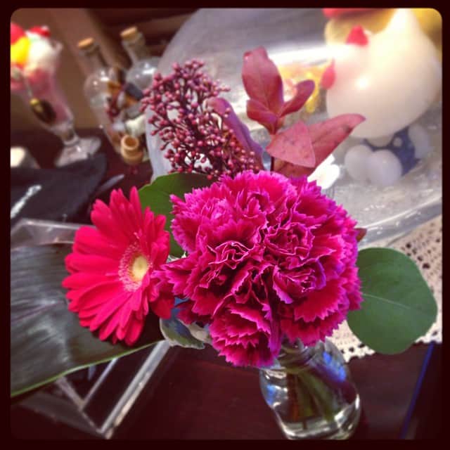 笛木優子さんのインスタグラム写真 - (笛木優子Instagram)「감기 조심하세요..😷😷💊💉 お花が元気をくれるかな、 、」10月23日 19時57分 - yukofuekiyumin