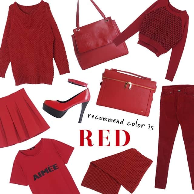 EMODAさんのインスタグラム写真 - (EMODAInstagram)「NOVEMBER red item!! #emoda#em#red#item#bag#Tshirts#knit#op#pants#skirt#shoes#november#release#cute#fashion#2013aw#love#color#which#new」10月29日 19時42分 - emoda_official