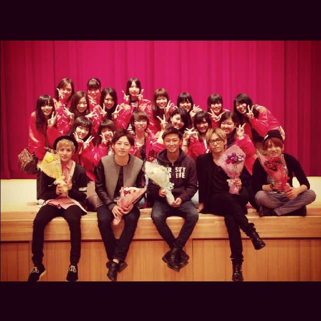 和田颯さんのインスタグラム写真 - (和田颯Instagram)「清泉女子大学の皆さんと。♪」11月2日 18時06分 - da_ice_hayate_wada