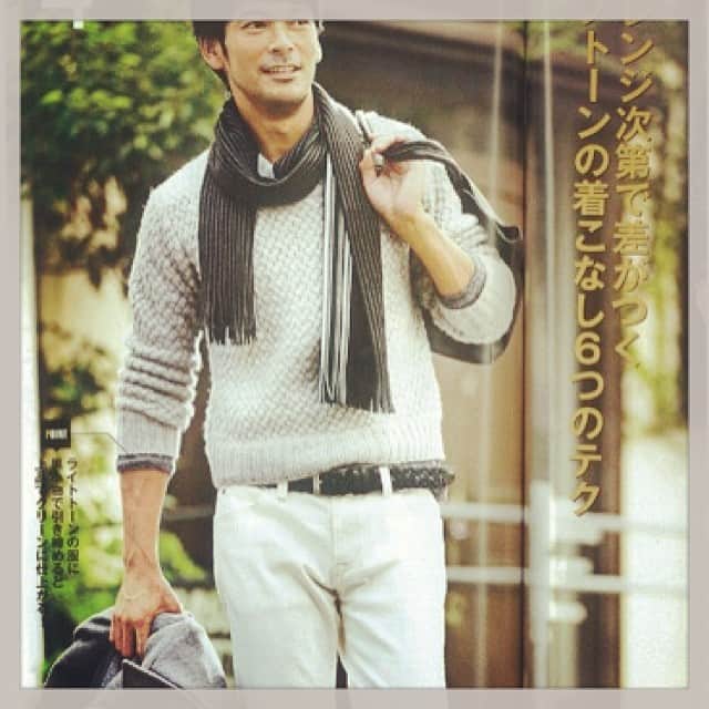 コートロールのインスタグラム：「タスマニアウールを使った最高に柔らかいプルオーバーニット。斜めにクロスさせたバスケット編みも綺麗に仕上がっております。 #courtroll#fashion#knit」