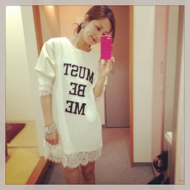笛木優子のインスタグラム：「오사카 #tv show」