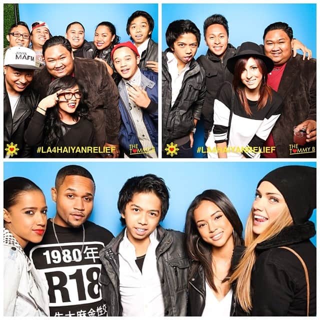 マーヴェリック・イギアのインスタグラム：「Raising thousands for the Philippines by having fun with fam and friends!! #LA4haiyanrelief」