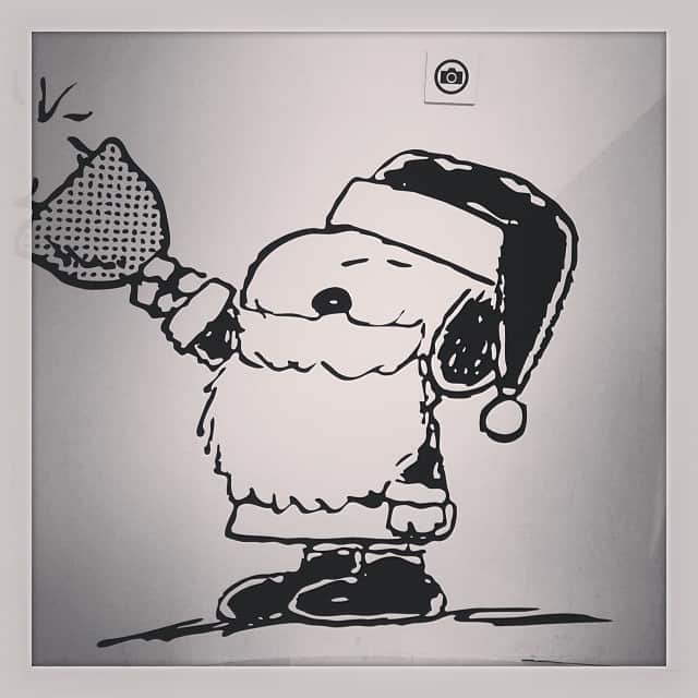 笛木優子のインスタグラム：「スヌーピーもクリスマス 😭🎄⭐」