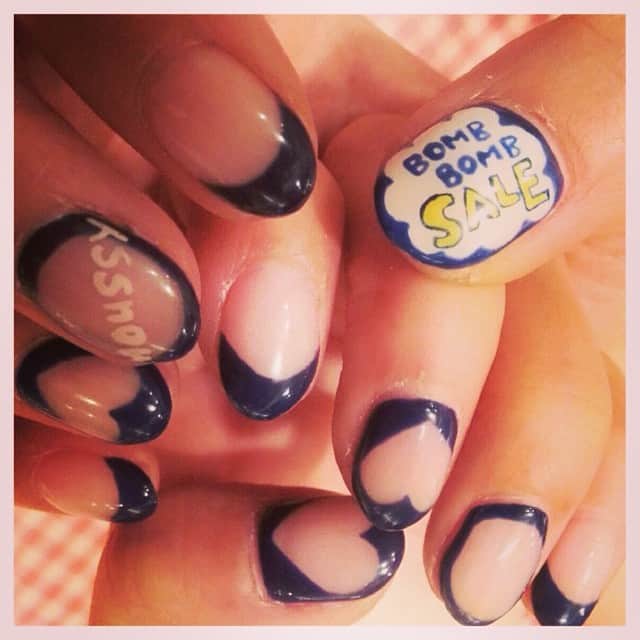 マウジーさんのインスタグラム写真 - (マウジーInstagram)「nail snap tomoko @ okayama #moussy#sale#nailart#nail」12月20日 22時30分 - moussyofficial