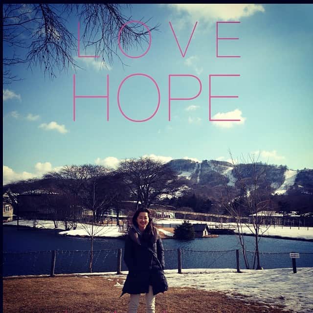 笛木優子のインスタグラム：「happy new year💕💕 새해복많이 받으세요💕💕2014.1.1」