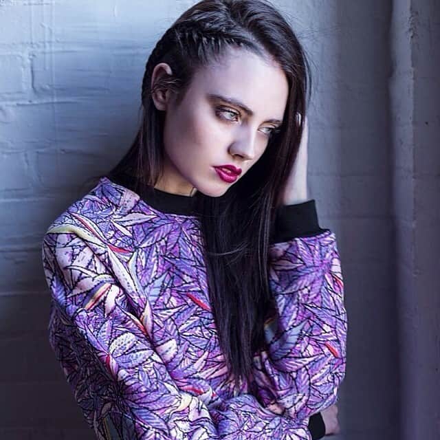 のインスタグラム：「the homie @cupcakellaa showin off her feels of love for all things botanical. the Mr Nice Guy Crewneck in Purple Kush // shit's loud af. straight zombie piff. make ya start eating faces n shit. MISHKANYC.COM #holiday #holiday13 #mishka #mishkanyc #mnwka #МИШКА #МИШКА4LIFE #KEEPWATCHORDIE 📷 by @adgopro」