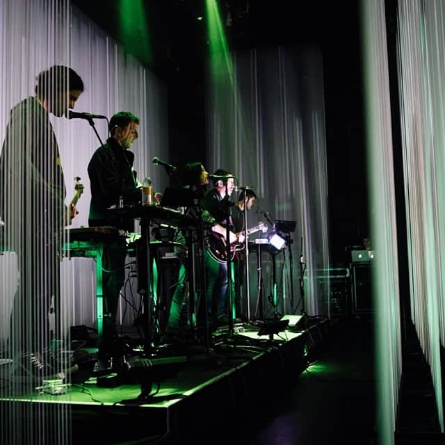 ハウ・トゥ・デストロイ・エンジェルスのインスタグラム：「#TBT: Behind the curtain at the Apollo Theater in NYC, April 29th, 2013. Photo by @traviscommeau」