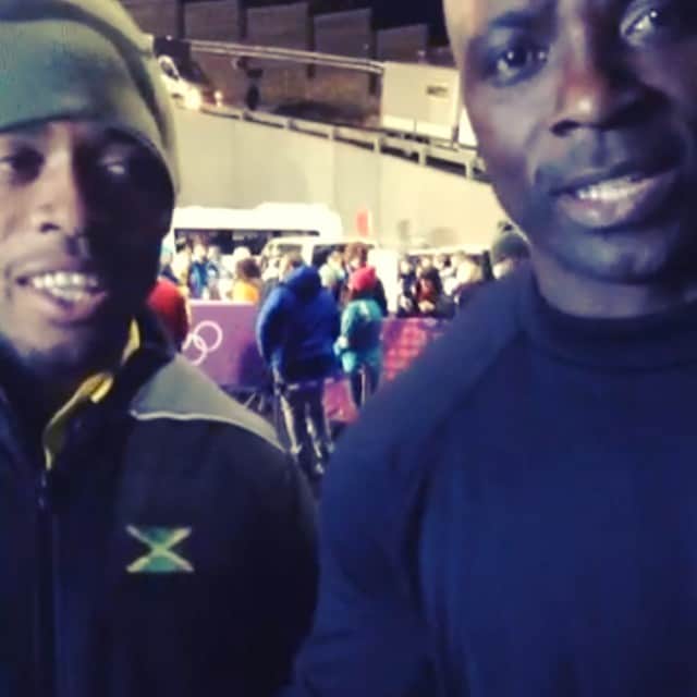 ソチオリンピックのインスタグラム：「Jamaica Bobsled team invites you to #closingceremony #sochi2014. Ямайкские бобслеисты приглашают вас на #церемониязакрытия #сочи2014.」