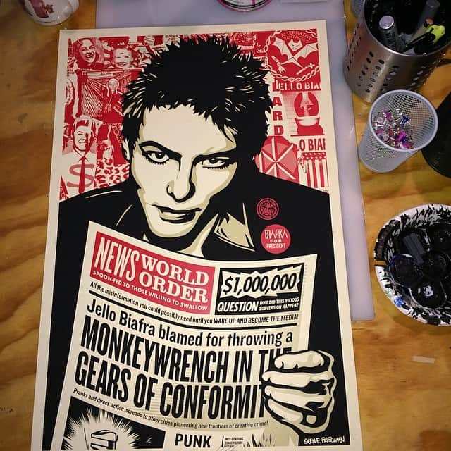 Shepard Faireyのインスタグラム